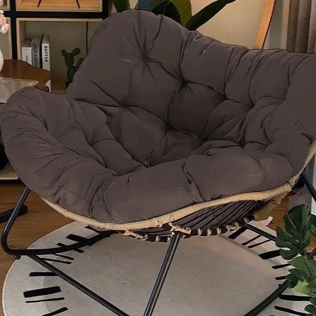 Brown luxury rattan chair