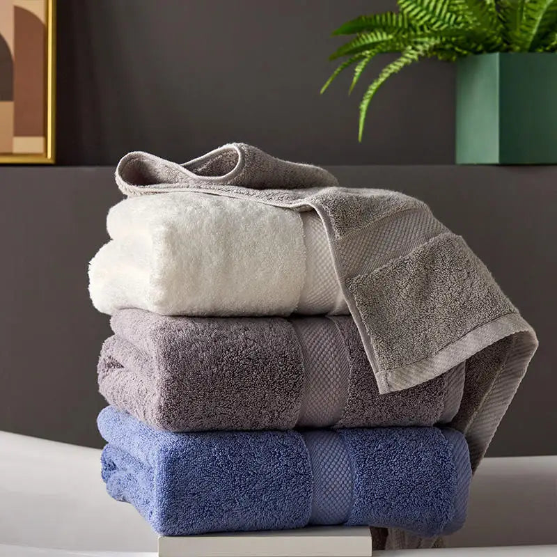 Comfortable bath towels 