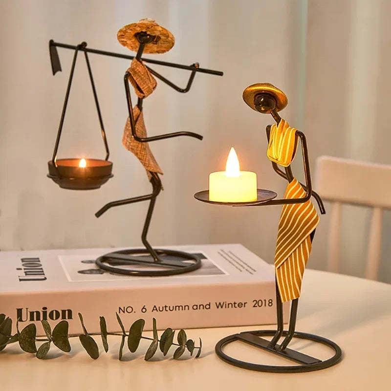 Elegant candle holders