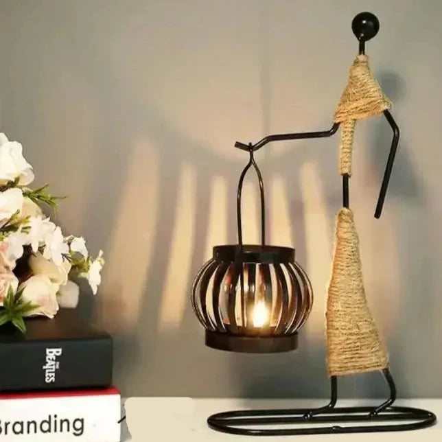 Rustic Candle Holders 