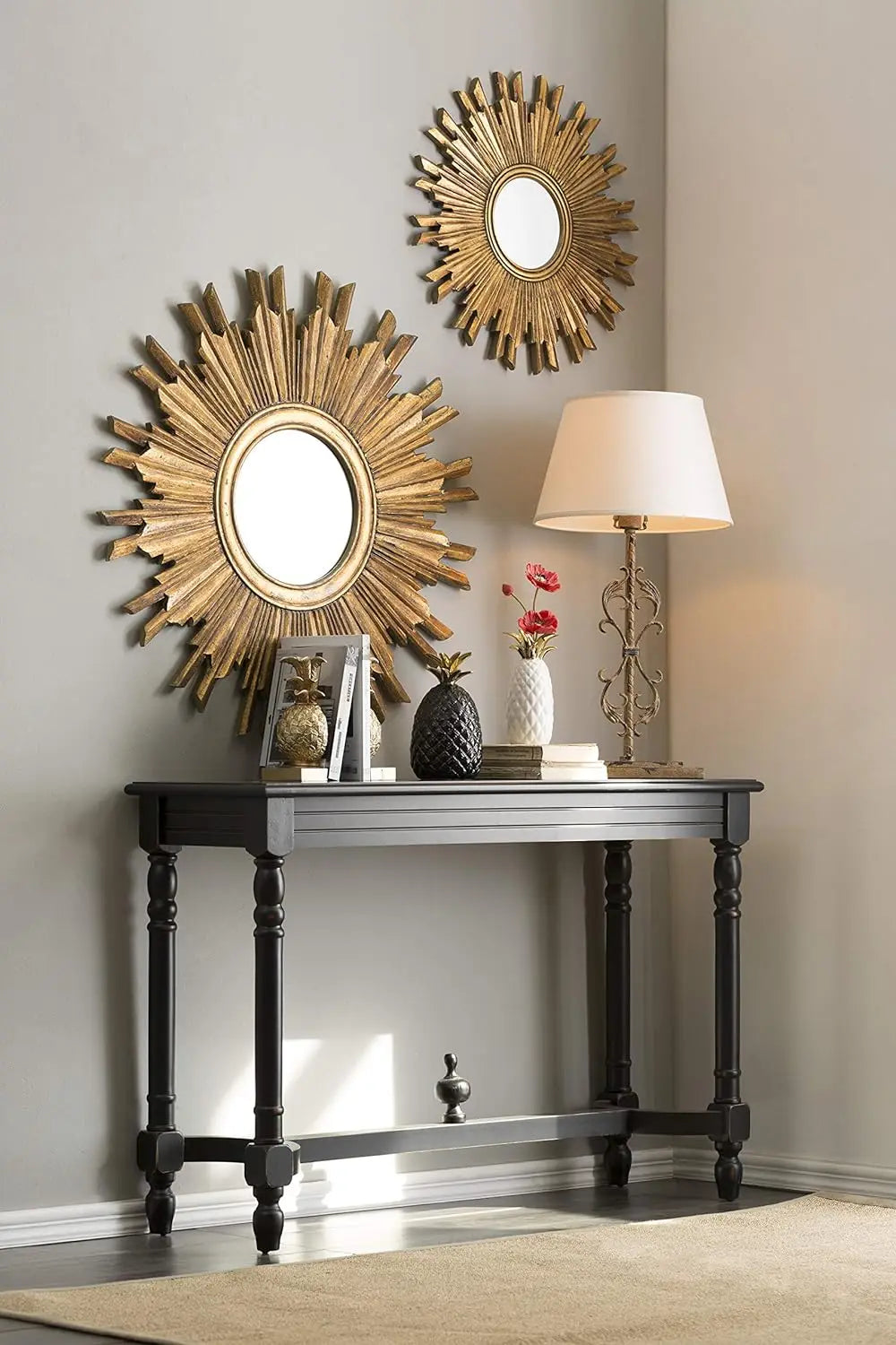 Creative Golden Sunburst Mirror - My Store